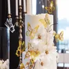5 pezzi candele colorate farfalla compleanno felice decorazione per torta per il matrimonio di bellezza San Valentino da festa della mamma vestirsi da fata.