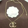 Xiao Necklace Womens New Styleパーソナライズされた気質香ばしいおばあちゃんクラシックデザインファミリーレターカラーチェーン