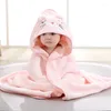 Pijama infantil de brincadeiras Baby Spring Autumn Blank Plexh Bathrobe Air Condicionamento Infantil Cartoon Nascido