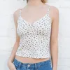 Tanks de femmes Sweet Girls Cotton Camis Tops Femme Summer Sexy Sans manchettes Soft Short Y2k Vempe Femme Vintage Chic Lace Crop Top 2024