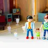 Disposable Cups Straws 8pcs Mini House Miniature Food Resin Ice Cream Drinks Model Toys