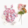 Zestawy odzieży Sanlutez Flower Baby Zestaw odzieży moda top bez rękawów+szorty urocze dzieci odzież2405