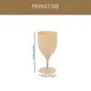 Tassen 6 Stcs hohe Saftglas Hochzeitsfeier Goblets Plastikbecher Champagner Cocktail-Trinkhaus-Antiballbar