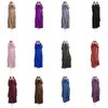 Femmes Hooded Muslim Hijab Robe Eid Prayer Garment Jilbab Abaya Long Khimar Couverture complète Ramadan robe Abayas Islamic Clothing 240508