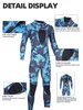 Mens Camouflage Spearfishing Wetsuit 3mm Neoprene Camouflage Full Body Wetsuit for Snorkeling Swim Surfers 240507