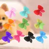 Hundekleidung Schmetterling Haarlegierung Barrette Haustier Bögen Katze Welpen Ohren Kopfschmuck Clips Haarband -Pflegezubehör