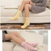 Çocuk SOCKS 5 Çift/Pamuk Çorapları Kıçları Kızlar Kalp şekilli desen rahat ve konforlu uzun çoraplar Bayan Marka ve Tatlı Hediyeler Sıcak Satış D240513