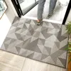 Carpets Polypropylene Doormat Door Mat For Sand Scraping And Dust Removal Non Slip Wear Resistant Simple Geometric Absorbent Floor