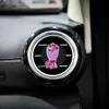 Interiördekorationer Pink Valentines Day Cartoon Car Air Vent Clip Freshener Outlet Clips Square Head per Conditioner Dekorativ Drop OT2PD