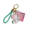 Cute Unicorn Cartoon Keychain Couple Bag Hanging Decoration Book Bag Exquisite Doll Doll Car Keychain