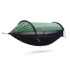 Traveler hammock Outdoor anti roll and anti mosquito hammock Double person sunshade camping hammock with mosquito net 240429