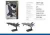 Отведите игру игрушечных самолетов F35 сплавочный истребитель с легким звуковым самолетом для детской модели коллекция 240510