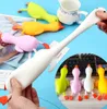 Yeni basın ördek oyuncak geri çekilebilir squishy dekompresyon oyuncak çimdikleme fidget oyuncakları çocuklar stres rahatlama oyuncak