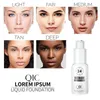 30ml Color Changing Foundation Cream Professional Concealing Face Dark Circle Liquid Longlasting Eye Corrector Primer Makeup 240510