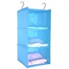 Сумки для хранения гардероб подвесной мешок межслойные ящики тип вешалки держатель держатель портативный организатор шкаф