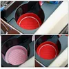 Pillow 4 Pcs Car Silicone Coasters Accessories Women Aesthetic Cup Holder Holders Drinks Home Pads Girls' Plug-in Your