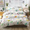 Bedding Sets Aloe Cotton Cotton de três ou quatro peças Conjunto de moda de luxo Passagem de tampa de edredão Full