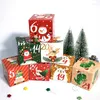 Presentförpackning 2024 Jul advent kalender godisbox nedräkning Digital cookie förpackningspapper