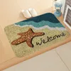 Bath Mats Mat Modern Living Room Area Small Rug Washable Bedroom Bathroom Rectangle Non-Slip Toilet Floor Home Decorations