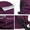 Backpack Multifunction Waterproof Men Women Luxury Student School Bags Notebook Backpacks Casual Pleated 14 Inch Laptop Bag