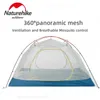 Zelte und Schutzhütten Naturhike Camping Ultra Light Tent Outdoor Tragbarer Regenfisch-Sonnenschutz-Wanderausrüstung Picknick 2-3 Personen Tentq240511
