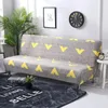 Stuhlabdeckung universeller faltiger Armloses Sofa Bettdecke Klapper Sitzplatzlager Moderne Stretch Couch Protector Elastic Futon