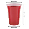 Cups jetables Paies 1 Set de 25pcs bière Pong Game Farty Brinking Cup Supplies pour KTV Bar Pub Cups-25 4 Couleurs
