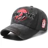 New York Embroidered Baseball Hat Sticker Water Wash Sunshade Duck Tongue Soft Top Tide