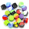 Storage Bottles 10Pcs Silicone Jar 7ml Nonstick Container Face Cream Jars Oil Box Makeup Case Cosmetic Bottle Home Accessories