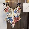 One Piece Swimwear Luxury Brand Bikini Designer Sexy Beach Fashion Summer Bodysuit Swimsuit para mulheres New Product Bathing Suant