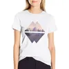 Polos femminile Triangoli geometrici sacre-T-shirt naturalumi di anime T-shirt per donne