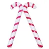 Nouvelles cannes de Noël légers iatiables classiques décoration suspendue Lollipop Balloon de Noël Ballons Ornements Ornements Gift 88cm / 35inch S s