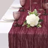 テーブルクロスランナーダイニングカバービンテージの結婚式の装飾と部屋のテーブルクロスエレガントなヨーロッパスタイルの家の織物