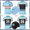 2024 CRONULLA Sharks Home Rugby Jersey 2023/24 CRONULLA Sharks Black Baseball CAP