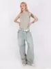 Women's Jeans Y2K Grunge Baggy Women American Retro Oversized Denim Pants Female Vintage Wide Leg Trousers Kpop Streetwear