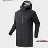 Windproof Jacket Outdoor Sport Coats Ralle Long Gore-tex Waterproof Men's Hard Shell Jacket