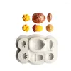 Baking Moulds Cake Decorating Molds Pine Cones Nuts Walnuts Candy Silicone Utensils Batter Fondant Chocolate Kitchen T