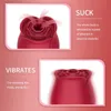 Łechtaczka stymulacja stymulacja silikon dla dorosłych sklep seksowy seksowny kwiat róży kształt ssania wibracje wibra