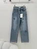 Designer Jeans 2024 Nieuwe Spring Summer Fashion Panel Merk dezelfde stijl broek Luxe damesbroek 0513-6