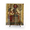 Zasłony prysznicowe Egiptian boho sztuka ścienna etniczna retro w łazience wystrój domu