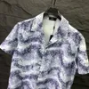 23 Summer Fashion Mens Tracksuits Hawaii Beach Pants Set Designer Shirts Printing Leisure Shirt Man Slim Fit Styrelsen Kort ärm Korta stränder ZP#02