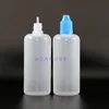 100 ml 100 st/parti LDPE -plastdropparflaskor med barnsäker säkerhetspaket Tips Squeezable Long Nipple VPOGC HODFB