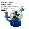 Arbre rose vert arbre perc verre bangs bubbler hookahs recycler dab grée pipes à eau avec un tabac de 14 mm