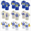 2024 Draft Pick Football Jersey 8 Jared Verse 55 Braden Fiske 22 Blake Corum 26 Kamren Kinchens 44 Brennan Jackson 90 Tyler Davis 43 Joshua Karty 88 Whittington Costurado