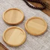 TABLEAUX TABLE 1 PC BAMBOO BRAY BONSAI SOPED PLANT ROUND PLANT POUR SUCIPELT POT WOOD Flower Garden Tools