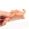 Bluezoo Cross Border Foreign Trade Men's Beard Care Gear Wood Beard Beard Form