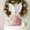 Tas decoratie snoeptrekking cadeau groothandel emmer veet bunny paasmand 1106