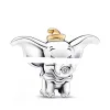 Bracciale di topo del 100 ° anniversario Disness Duck Pig Elephant Gold Charm Gold Pendant Fit Fit Pandoras Designer Bracciale Collana per le donne Designer Gioielli Regalo con scatola