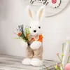 Party Favor Cute White Rabbits Doll Wedding's Day Gifts For Guest Easter Household Ornaments Happy Birthday Presents Kids Boy Girl
