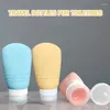 Storage Bottles Refillable Squeeze Portable Cosmetics Tools For Facial Cleanser Hand Cream Leakproof Travel